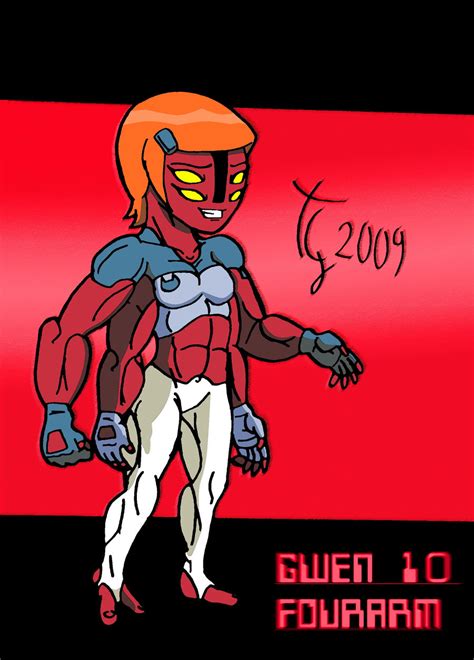 Gwen 10 Fourarm by toongrowner on DeviantArt