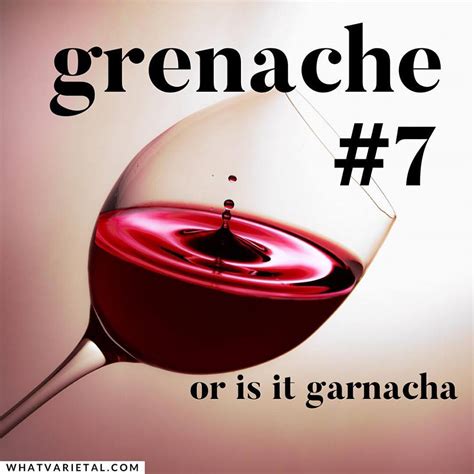Grenache red wine variety in Australia