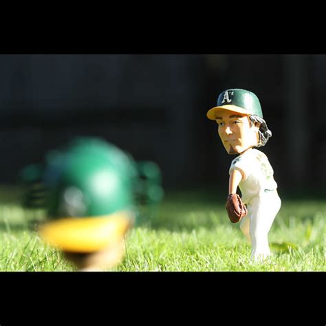 bobbleheads danny haren pitches  kurt suzuki   bobble flickr