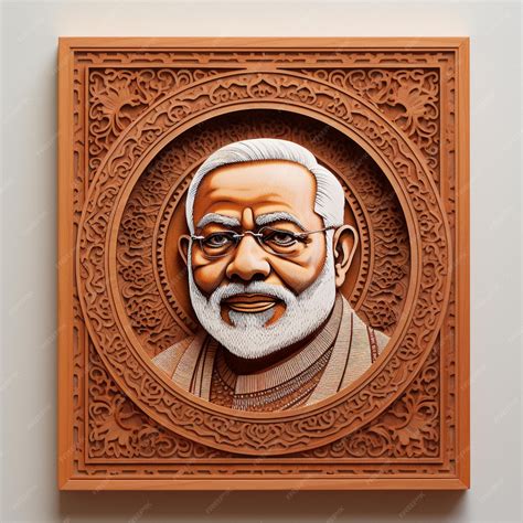 Premium AI Image | Narendra Modi AI Images Narendra Modi Painting ...