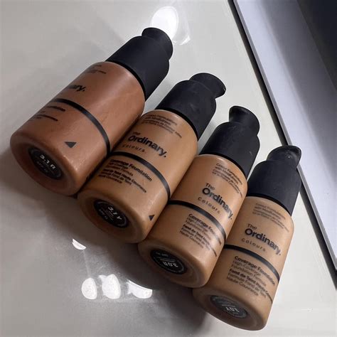The Ordinary Coverage foundation in the shades: -... - Depop