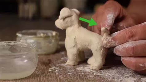 How to Make a Clay Dog Sculpture | Sculpting clay, Polymer clay ...