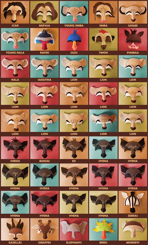 lion king jr costumes