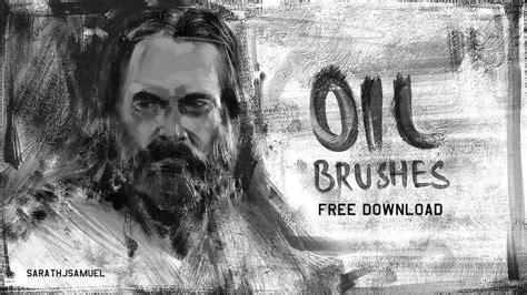 Oil brushes - Free Photoshop Brushes