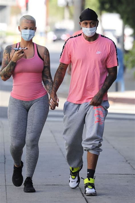 AMBER ROSE Heading to a Gym in West Hollywood 11/04/2020 – HawtCelebs