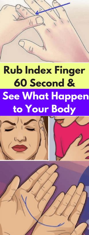 Rub Index Finger 60 Second & See What Happen To Your Body | Heal ...