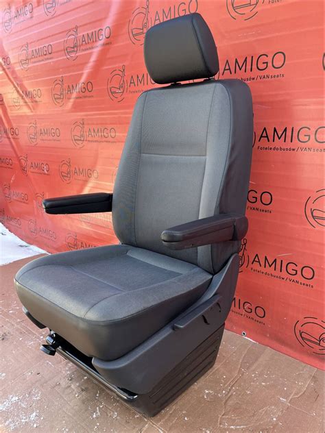 VW T6.1 T6 Fahrersitz Sitze Sitz Robust Palladium mit armlehnen ...