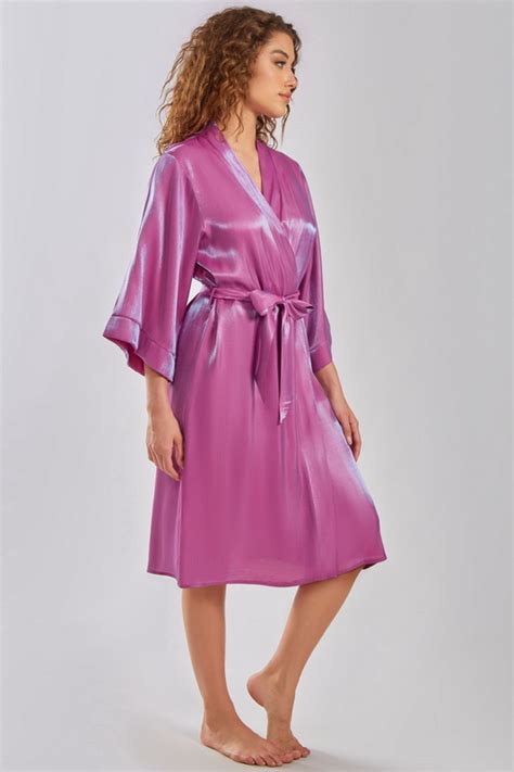 Purple Shifting Secrets Robe - Spicy Lingerie