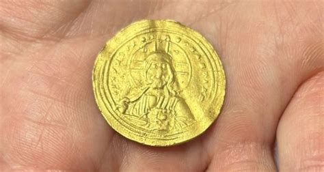 Metal Detectorist In Norway Unearths Rare Byzantine Gold Coin Featuring ...