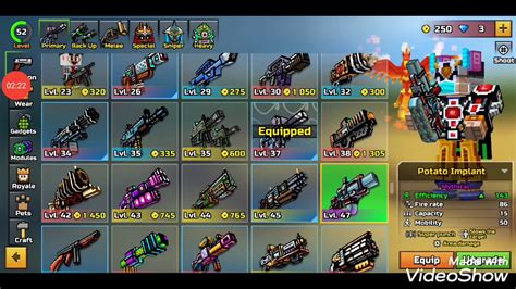 Rating Pixel Gun 3D Primary Weapons - YouTube