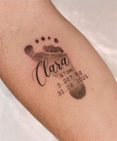 Data De Nascimento Tatuagem - Tatuagem data de nascimento: +64 ideias lindas e únicas!