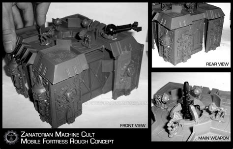 Mobile Fortress Rough Concept by Proiteus on DeviantArt