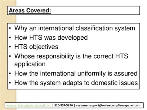 Harmonized System Classification: General Rules