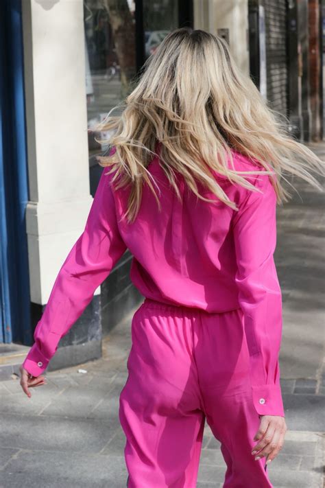 Ashley Roberts in a Pink Shell Suit 05/06/2021 • CelebMafia
