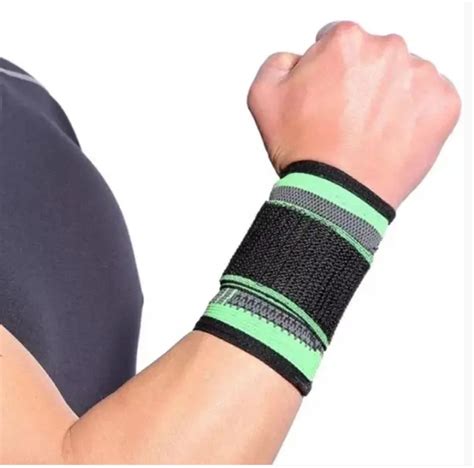 Эластичный бинт бандаж на запястье Knee bands HSM-50227 Grey Нейлон ...