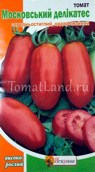 Томат Московский деликатес: ОТЗЫВЫ (22), фото, урожайность | tomatland.ru