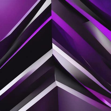 Premium Photo | Abstract black purple illustration