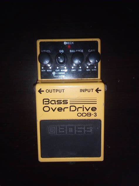 ODB-3 Bass OverDrive - Boss ODB-3 Bass OverDrive - Audiofanzine