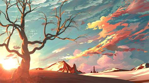 Anime Scenery Landscape 4k Wallpapers - Wallpaper Cave