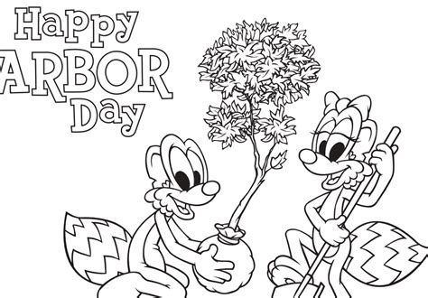 Arbor Day Coloring Pages at GetColorings.com | Free printable colorings ...