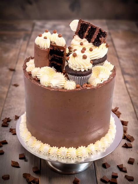 Meta Chocolate Cake | Free Delivery | London & Surrey