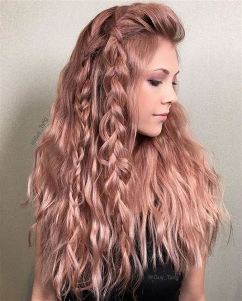Stunning 45+ Beautiful Rose Gold Hair Color Ideas Trend 2017 https ...