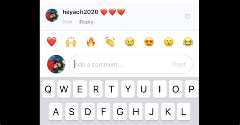 Instagram Adds Personalized Emoji Shortcuts for Quick Comments