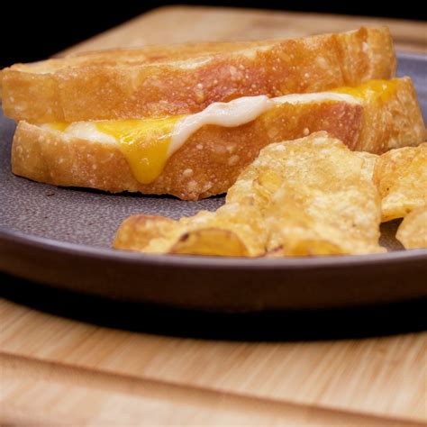 Grilled Cheese Sandwich - Flipped-Out Food