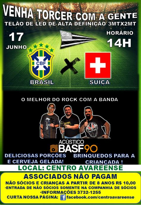 Jogo do Brasil x Suiça