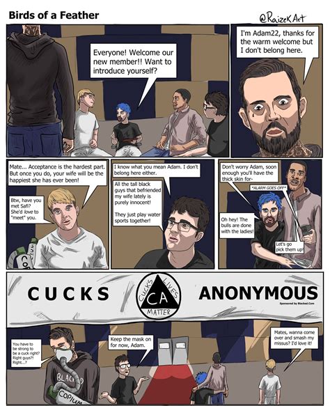 Raizek on Twitter: "Adam enters the exclusive Cuck Club! He now has the