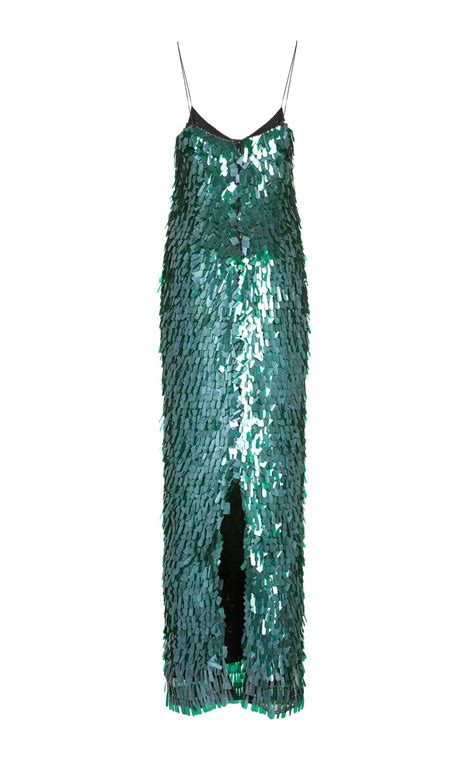 Tayah Paillette-Embellished Gown By Rachel Gilbert | Moda Operandi