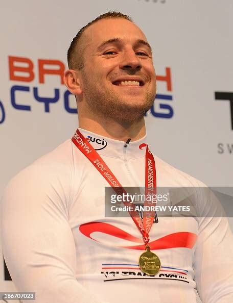 Robert Forstemann of Germany celebrates with his gold medal after ...