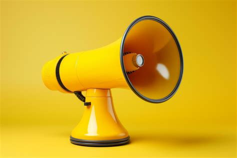 electronic megaphone  color background  stock photo  vecteezy