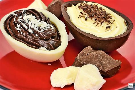 Chocolate Para Ovo De Páscoa - Ovo de Páscoa duo chocolate - Guia da Cozinha