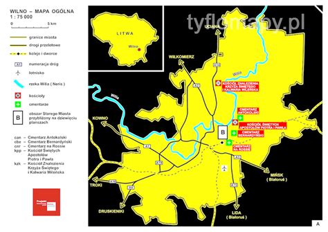 WILNO – MAPA OGÓLNA
