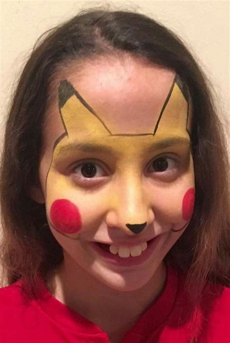 Pikachu Face Paint