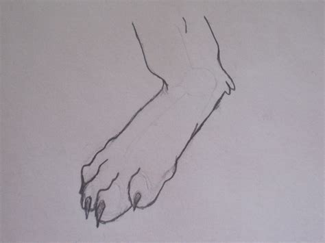 how to draw a dragon foot