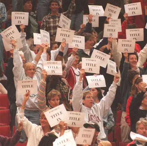 Title Ix History Celebrating Title IX Lucent