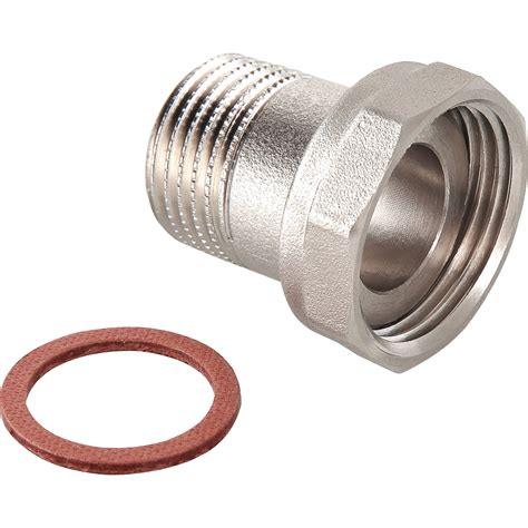 Полусгон прямой с накидной гайкой Valtec с наружной резьбой 3/4"x1/2" ️ ...