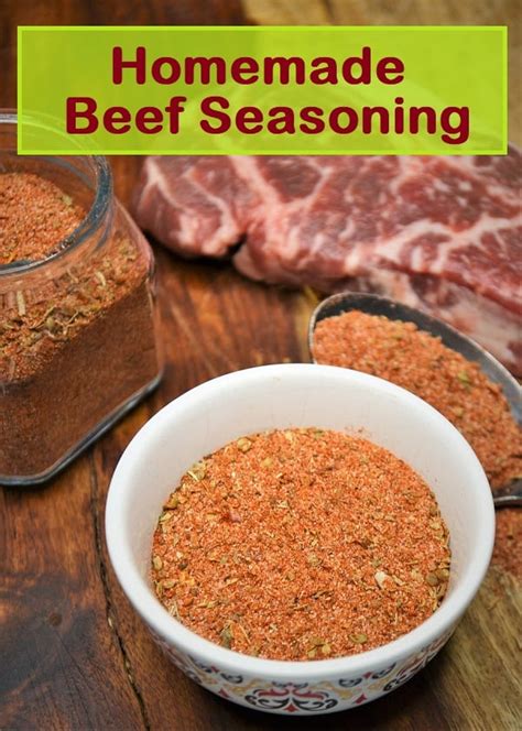 How To Make Homemade Beef Seasoning - Jersey Girl Cooks