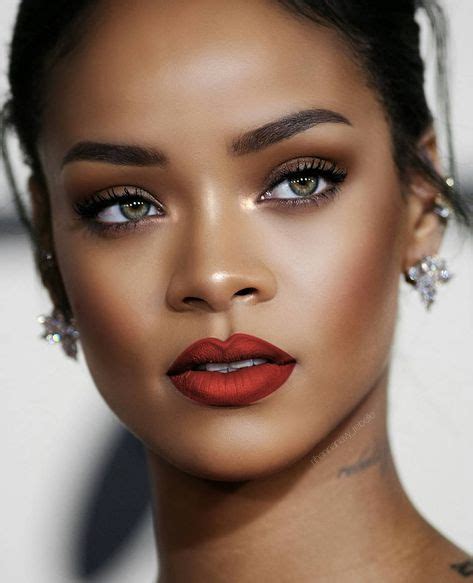 12 Best Rihanna red lipstick ideas | rihanna, rihanna makeup, rihanna style