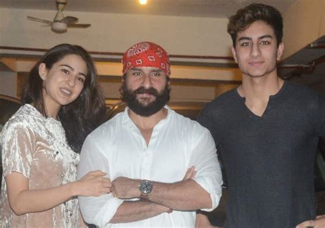 sara ali khan ibrahim declare saif ali khan   dad