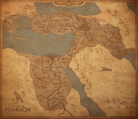 Total War: PHARAOH - Dev Update – Expanded Map - Total War: Pharaoh