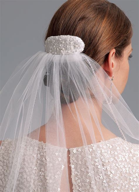 simple wedding veil patterns 2