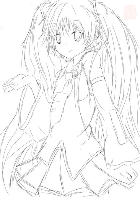 45 best Anime Line Art images on Pinterest | Coloring, Coloring book ...