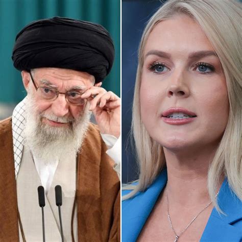 Inside - Karoline Leavitt Brands Iran’s Supreme Leader Ali Khamenei