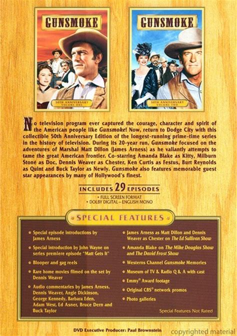 Gunsmoke: 50th Anniversary Collection (DVD 1955) | DVD Empire