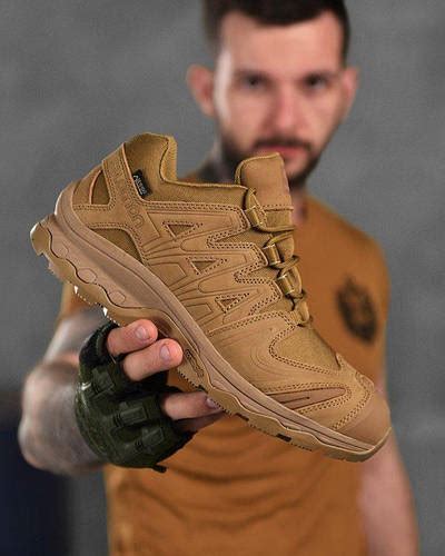 Тактические кроссовки salomon койот, военные кроссовки летние Gore-Tex ...