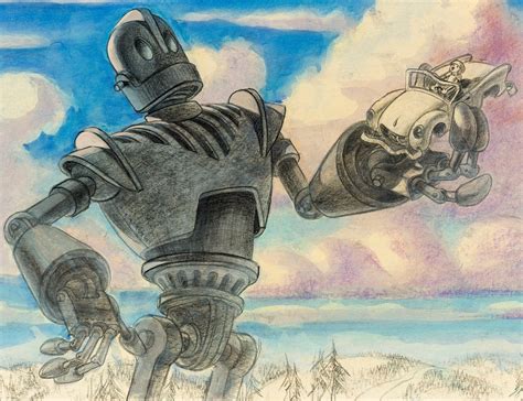 The Iron Giant concept art (1999) by Vic Haboush : r/ImaginaryRobotics