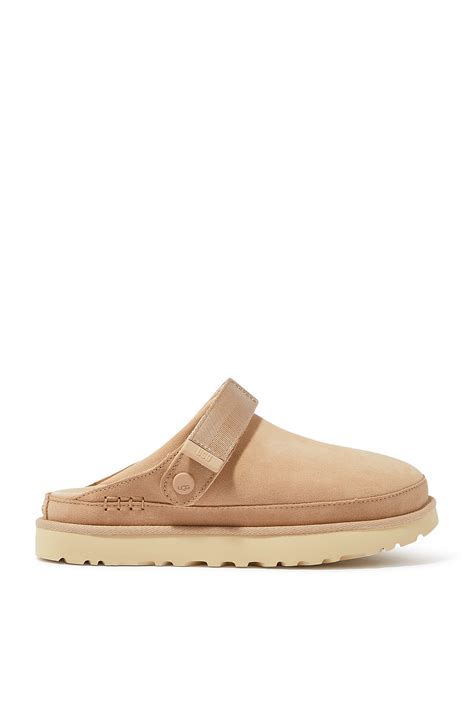 Buy Ugg Goldenstar Suede Clogs for Womens | Bloomingdale's UAE
